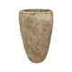 Vase ambiance manoir pierre crème 19x30cm