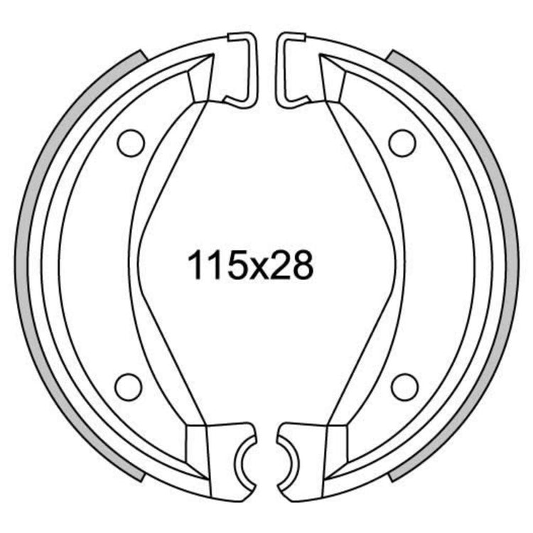Segment de frein newfrent segment GF1295 Velocita