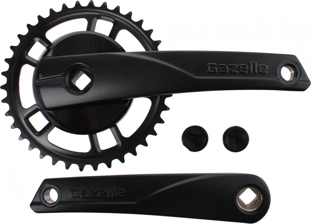pédalier Strixvaria 38T aluminium acier noir