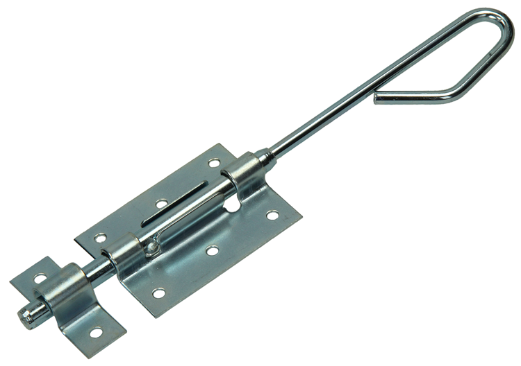 Mack 1069114 - loquet à baïonnette bleu galvanisé 25 cm | 5 pièces