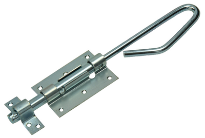 Mack 1069113 - loquet à baïonnette bleu galvanisé 32 cm | 5 pièces