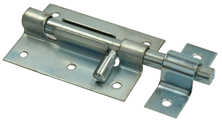 Mack 1069120 - boulon de boîte bleu galvanisé 80 mm | 5 pièces