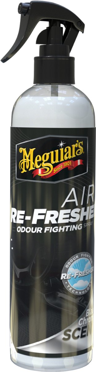 Meguiar's airfresher black chrome - désodorisant voiture parfum - 237ml