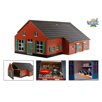 Maison de ferme pour enfants Globe avec stable, 1:32