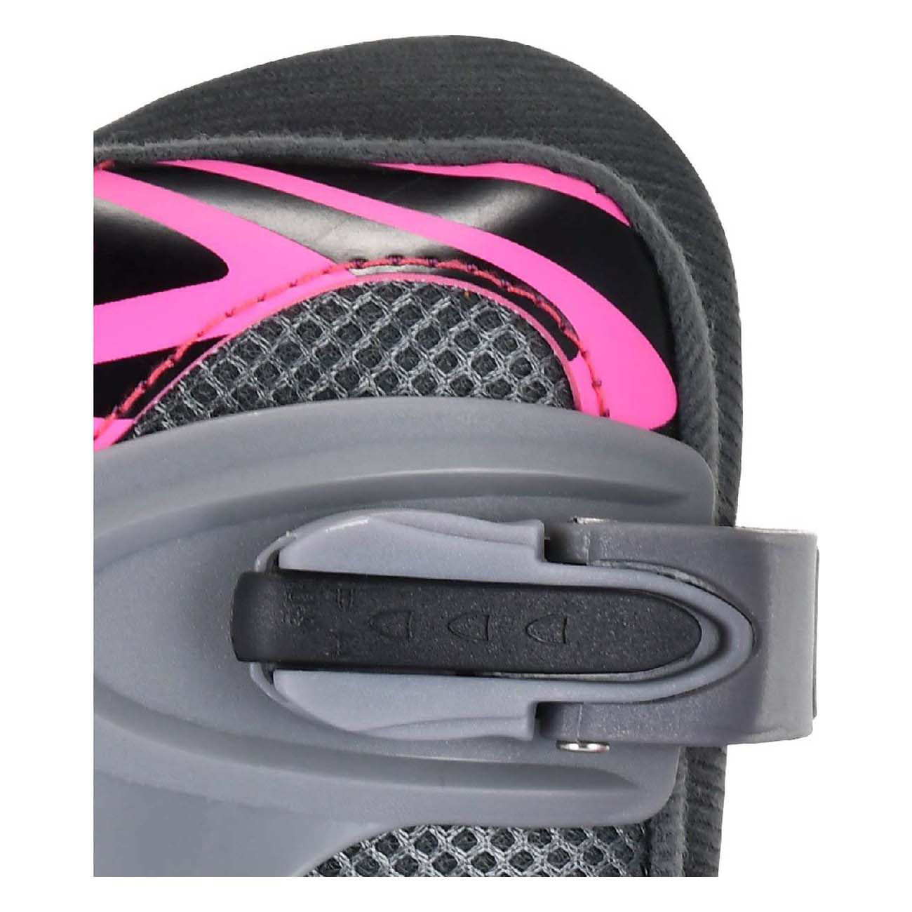 Gris rose de patinage pour enfants, taille 29-32