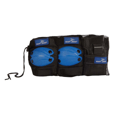 Set Rider Protective Set M bleu, 6dlg.