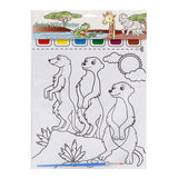 Coloriage animaux avec de la peinture - afbeelding 2