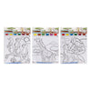 Coloriage animaux avec de la peinture