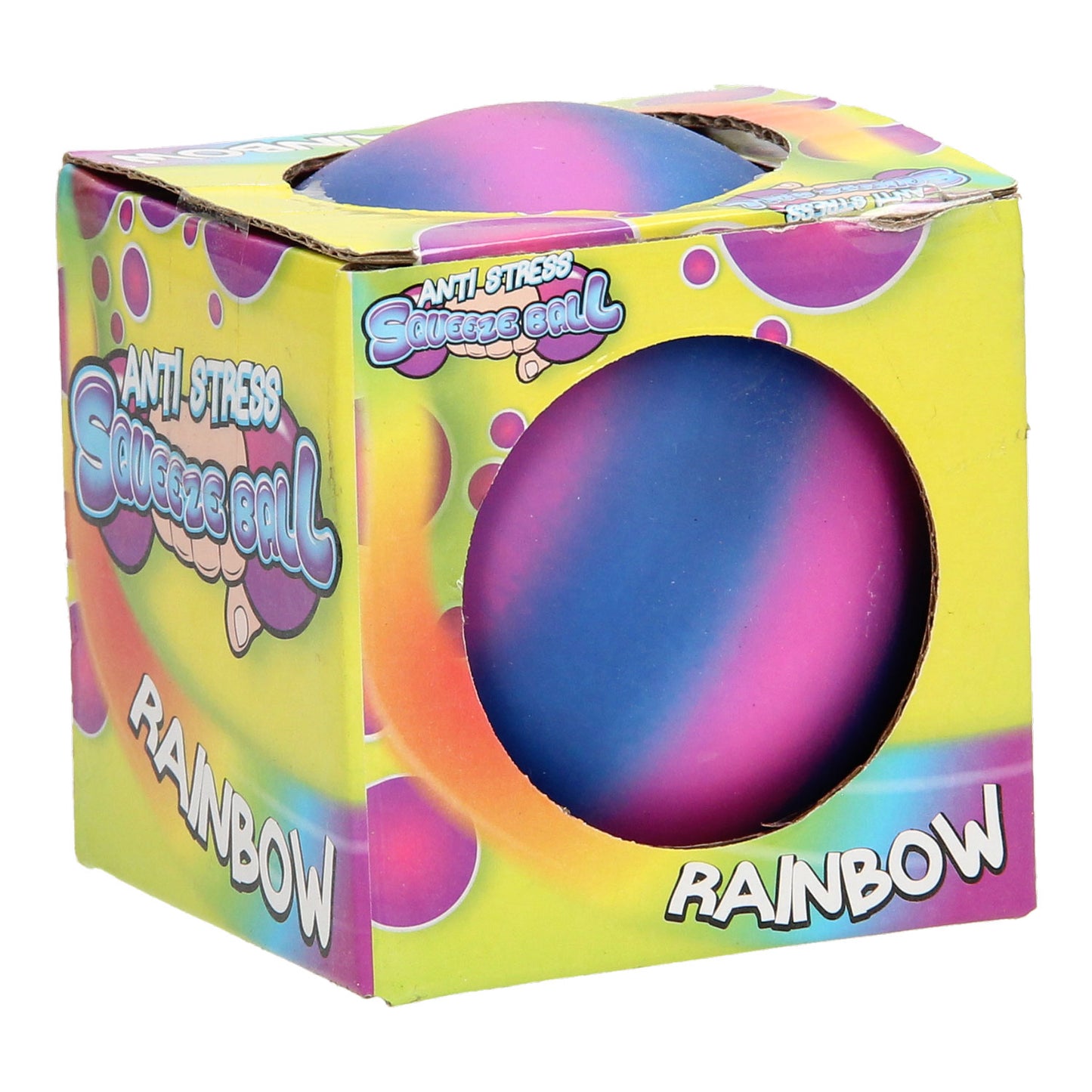 Balle de compression de l'arc-en-ciel fidget
