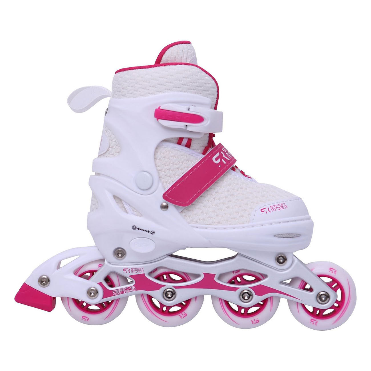 Street Rider en ligne Skeelers blanc, taille 38-42