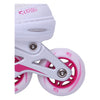 Street Rider en ligne Skeelers blanc, taille 38-42