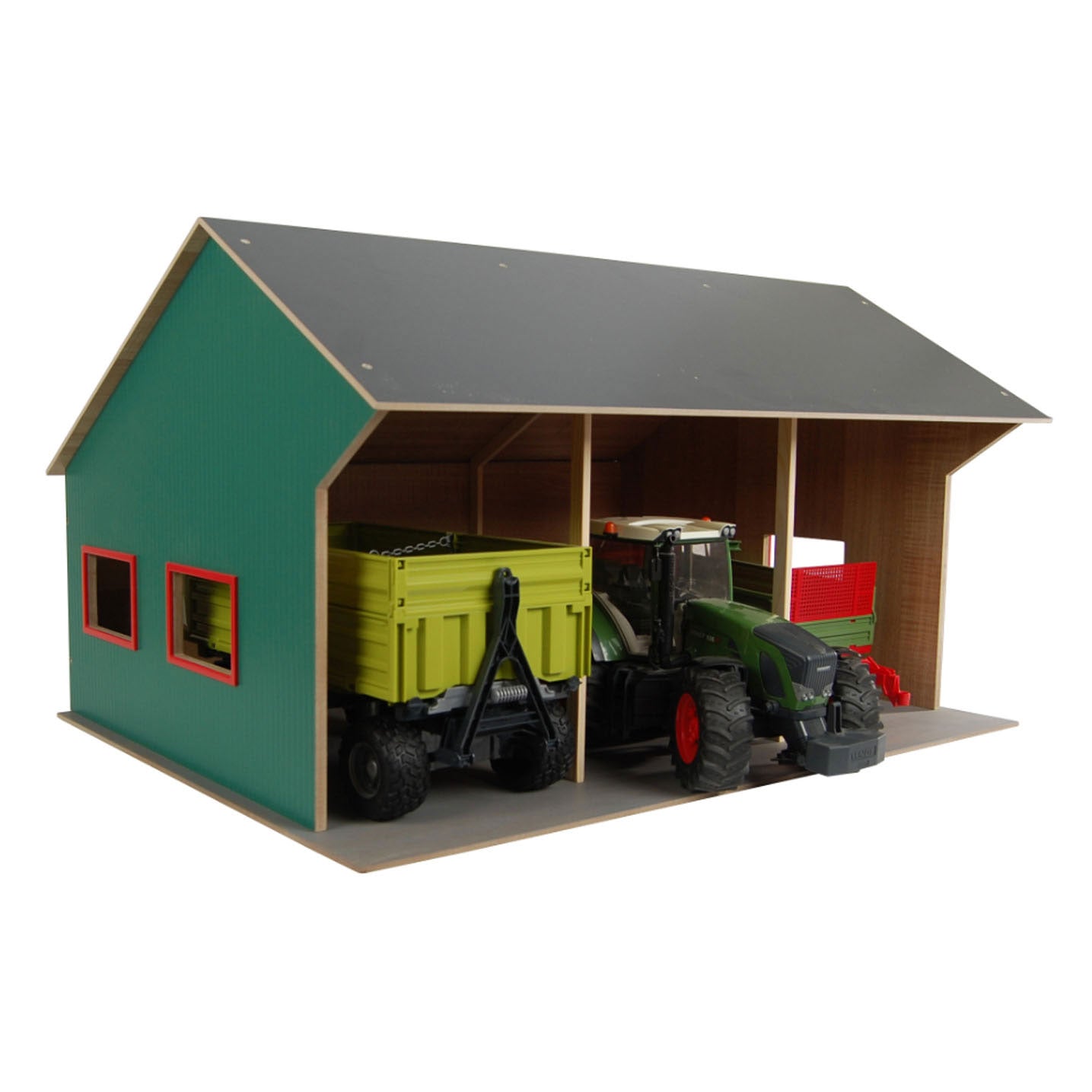 Kids Globe Globe Agricultural Lock pour 3 véhicules, 1:16