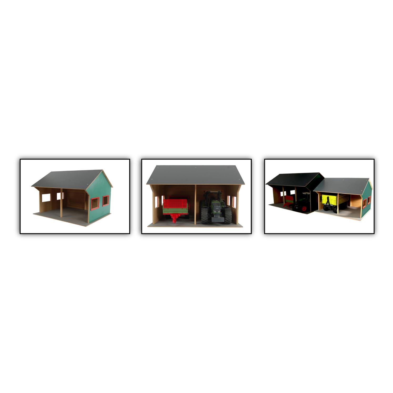 Kids Globe Globe Lois agricoles pour 2 véhicules, 1:16