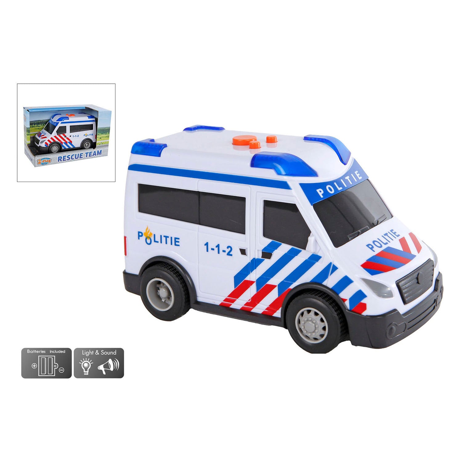 Voiture de police à 2 jeux NL