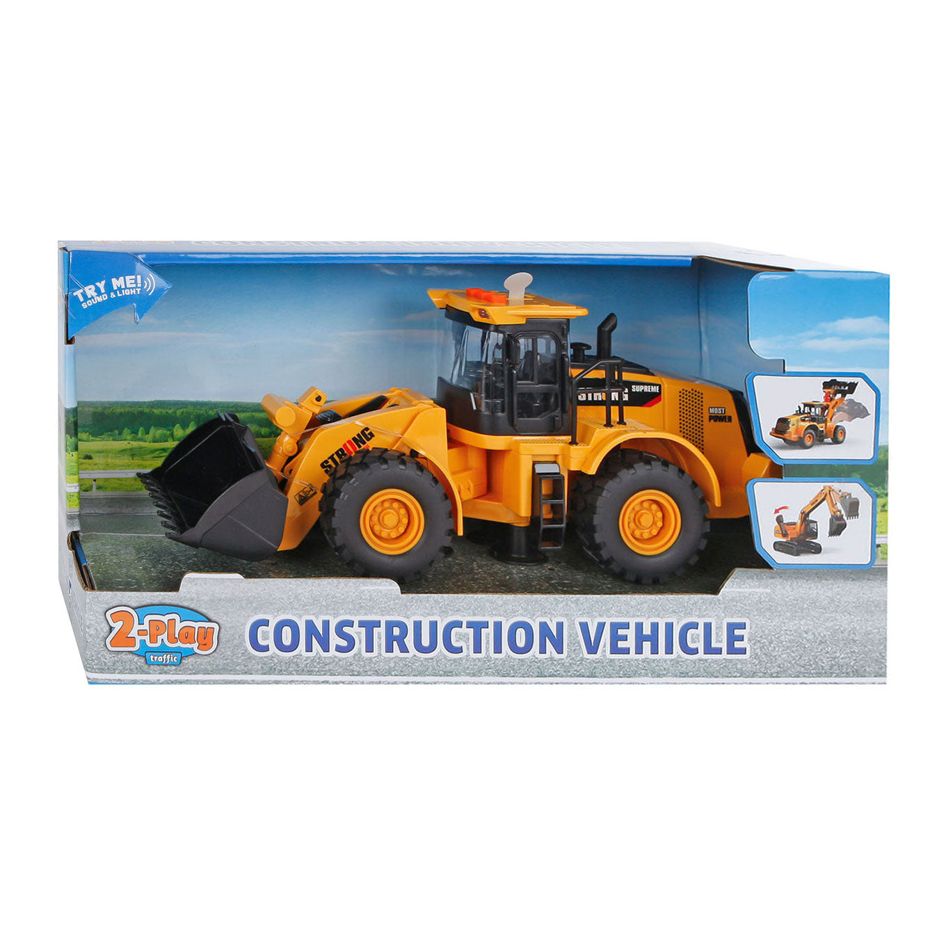 Sound léger du bulldozer à 2 jeux