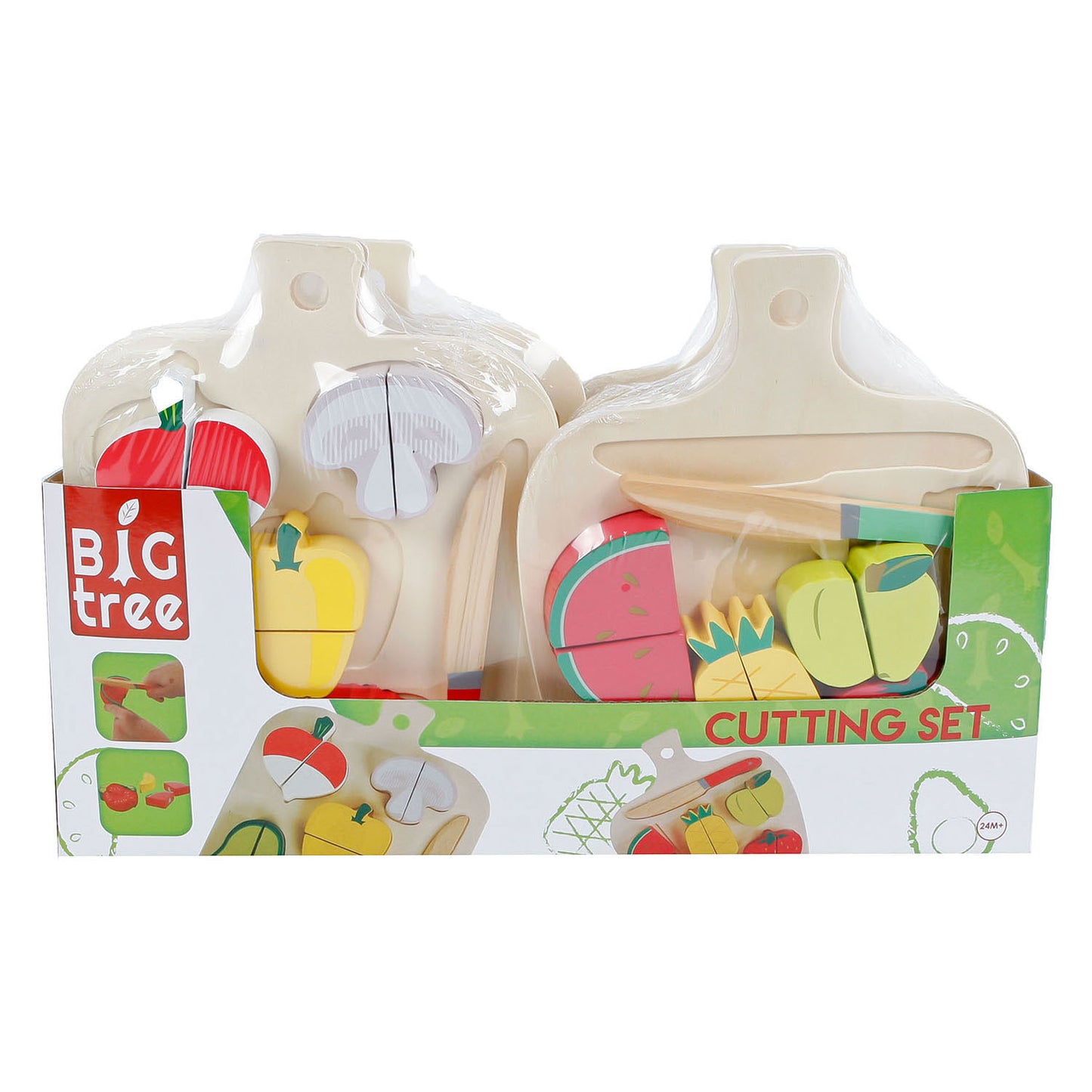 Snijset en bois FSC, 12dlg.