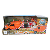 Transporter Kids Globe Globe VW avec camion de flèche et cassé léger - afbeelding 2