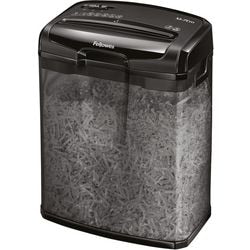 Destructeur de papier Fellowes m-7cm noir 13l