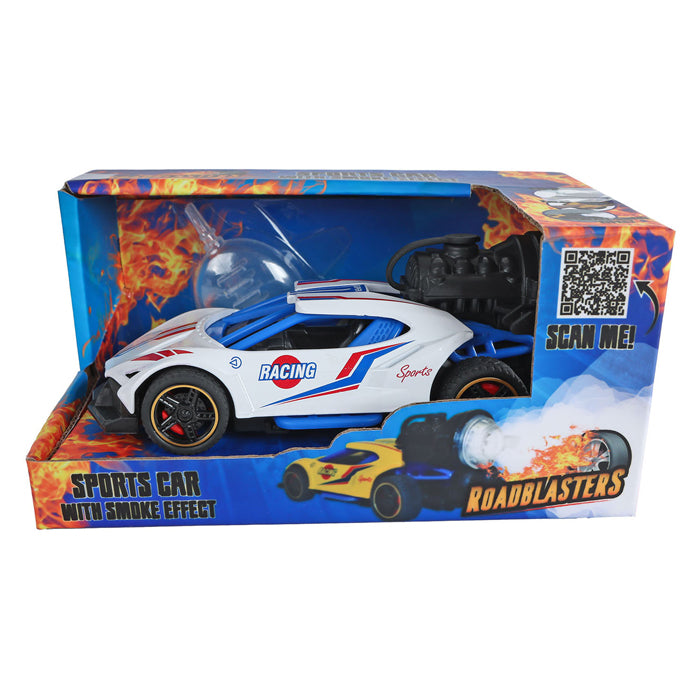 Roadblasters tir-back Racing Car avec de la fumée, de la lumière et du son