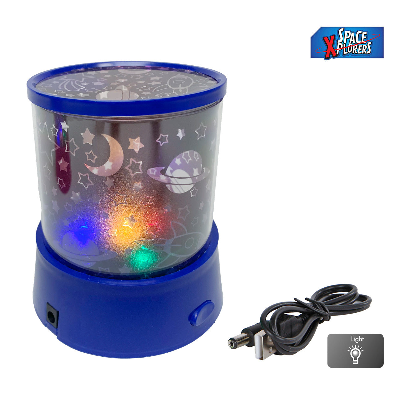 Lampe du projecteur spatial de l'espace xplorers