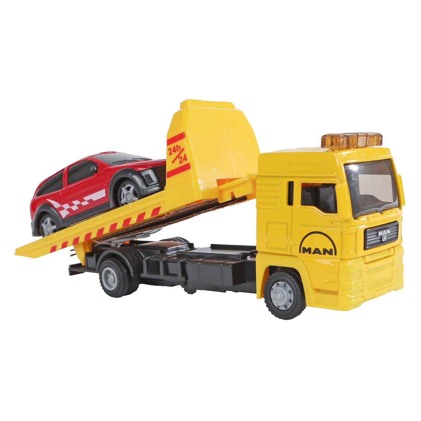 Kids Globe Globe Man Truck Storage Car voiture avec voiture, 19 cm