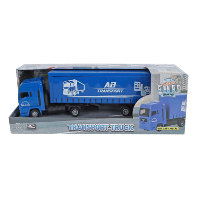 Camion Kids Globe Globe Man avec remorque, 30 cm