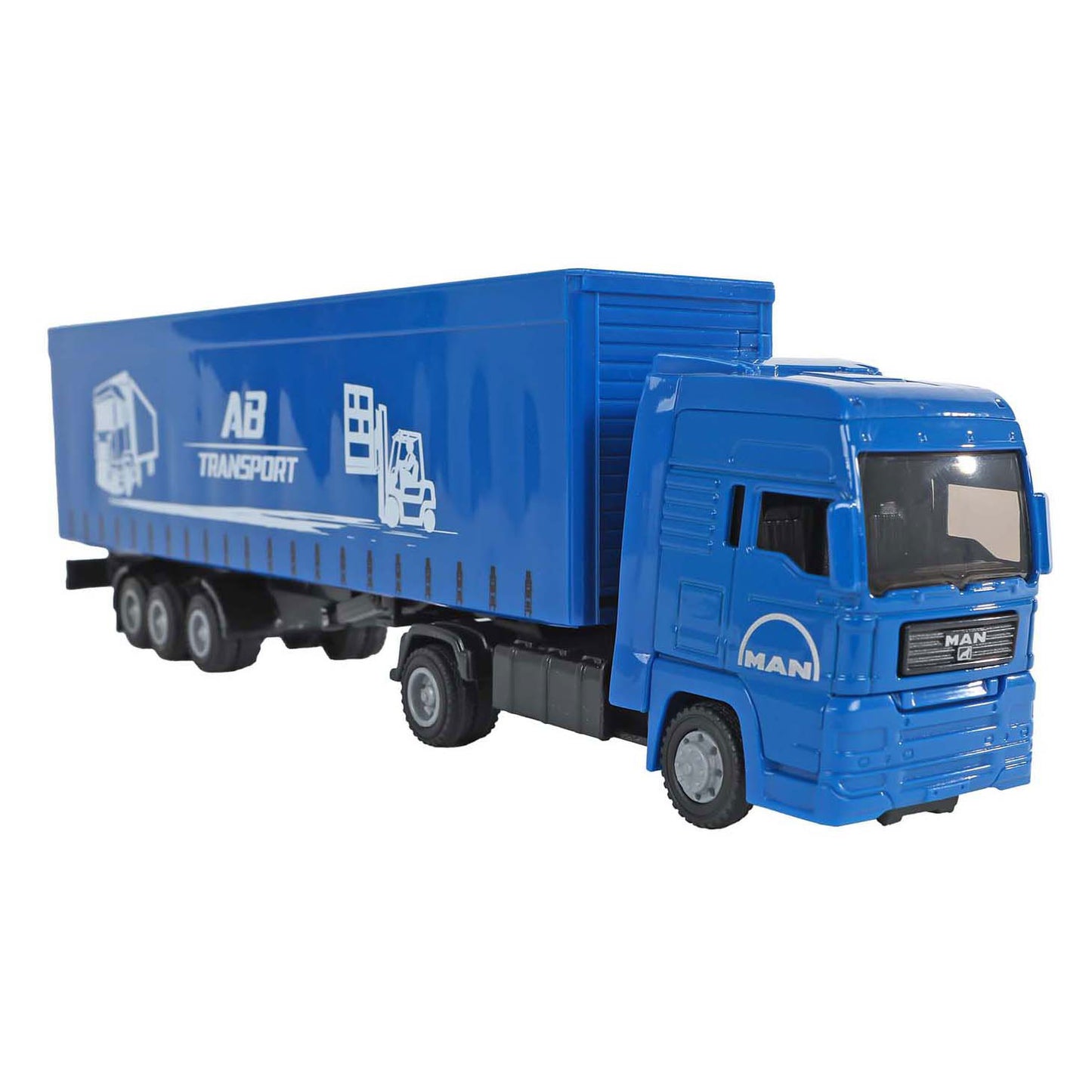 Camion Kids Globe Globe Man avec remorque, 30 cm