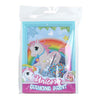 Peinture de diamant à licorne avec un cadre photo