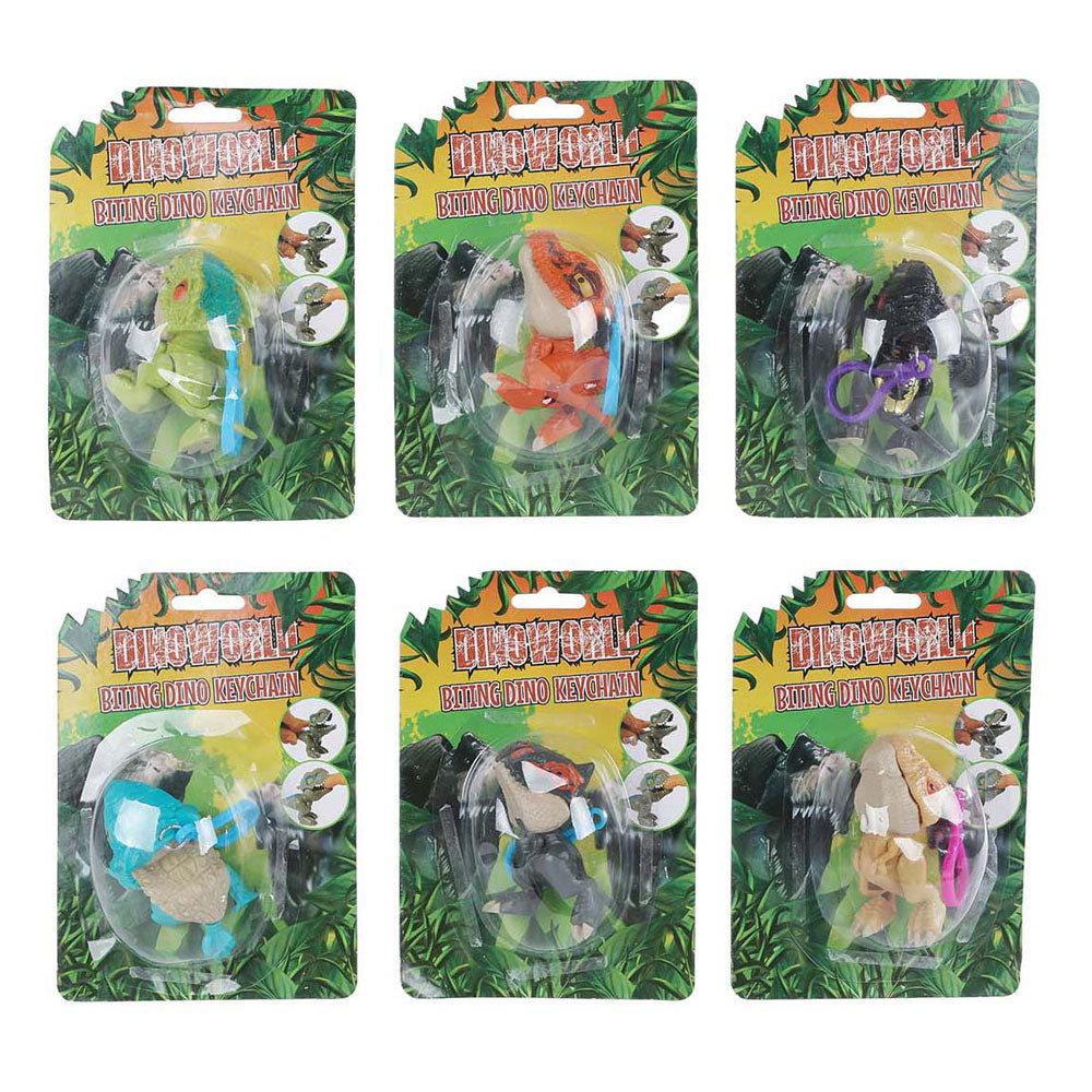 Dinoworld Bit Dinosaur Key Ring, 12 cm