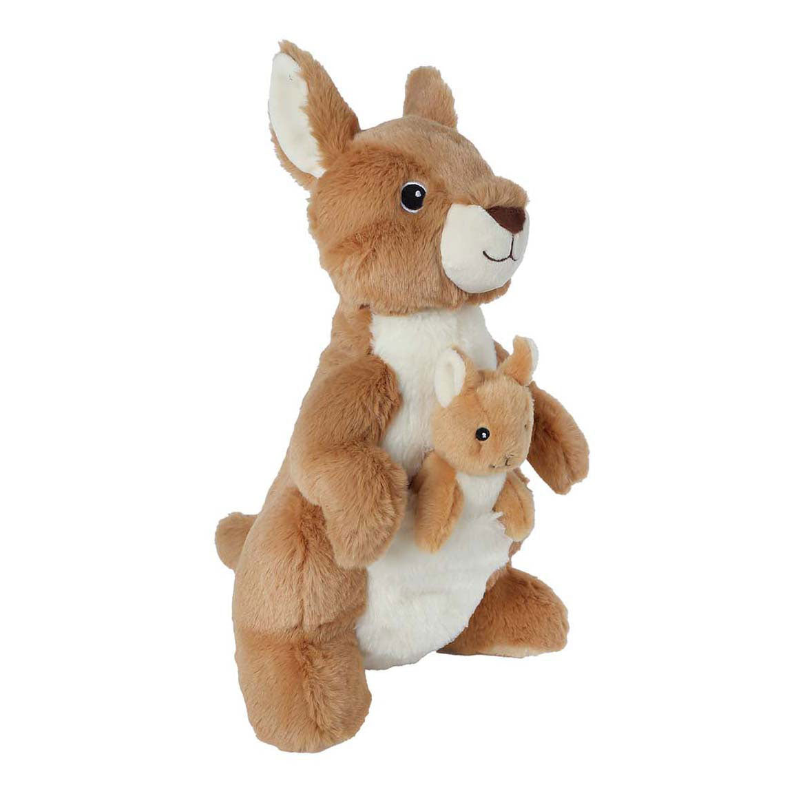 Ramenez-moi à la maison un câlin en peluche kangourou avec bébé, 32 cm