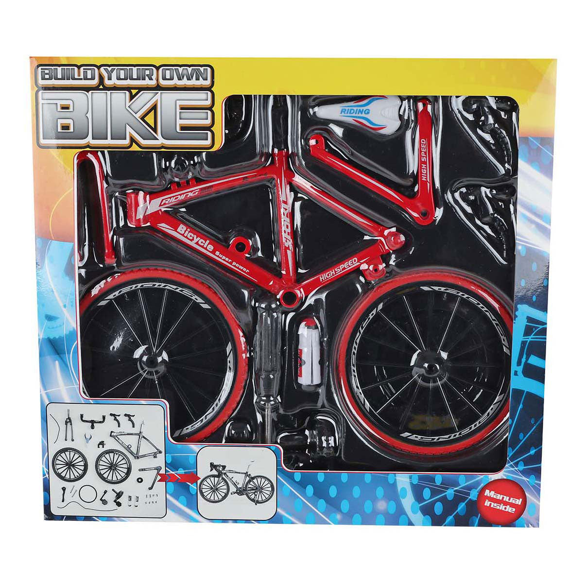 Kit de construction de vélo de course à vélo, 19,5 cm