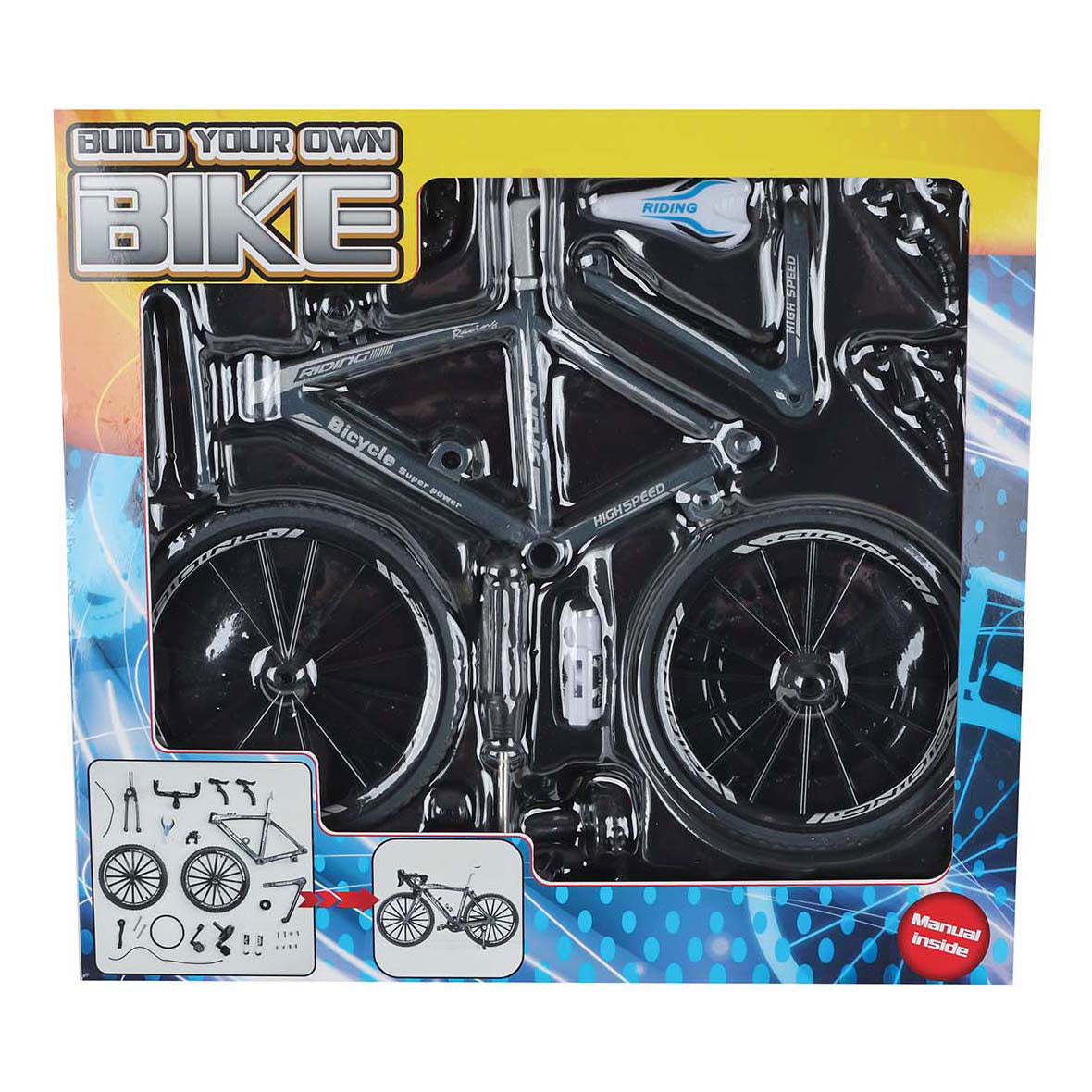 Kit de construction de vélo de course à vélo, 19,5 cm