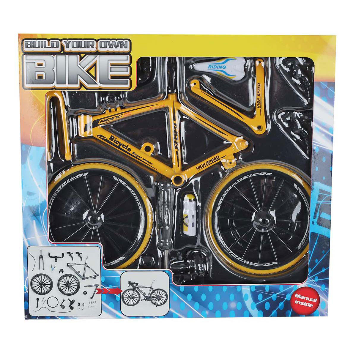 Kit de construction de vélo de course à vélo, 19,5 cm