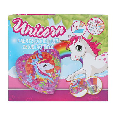 Décorez votre propre licorne de boîte à bijoux