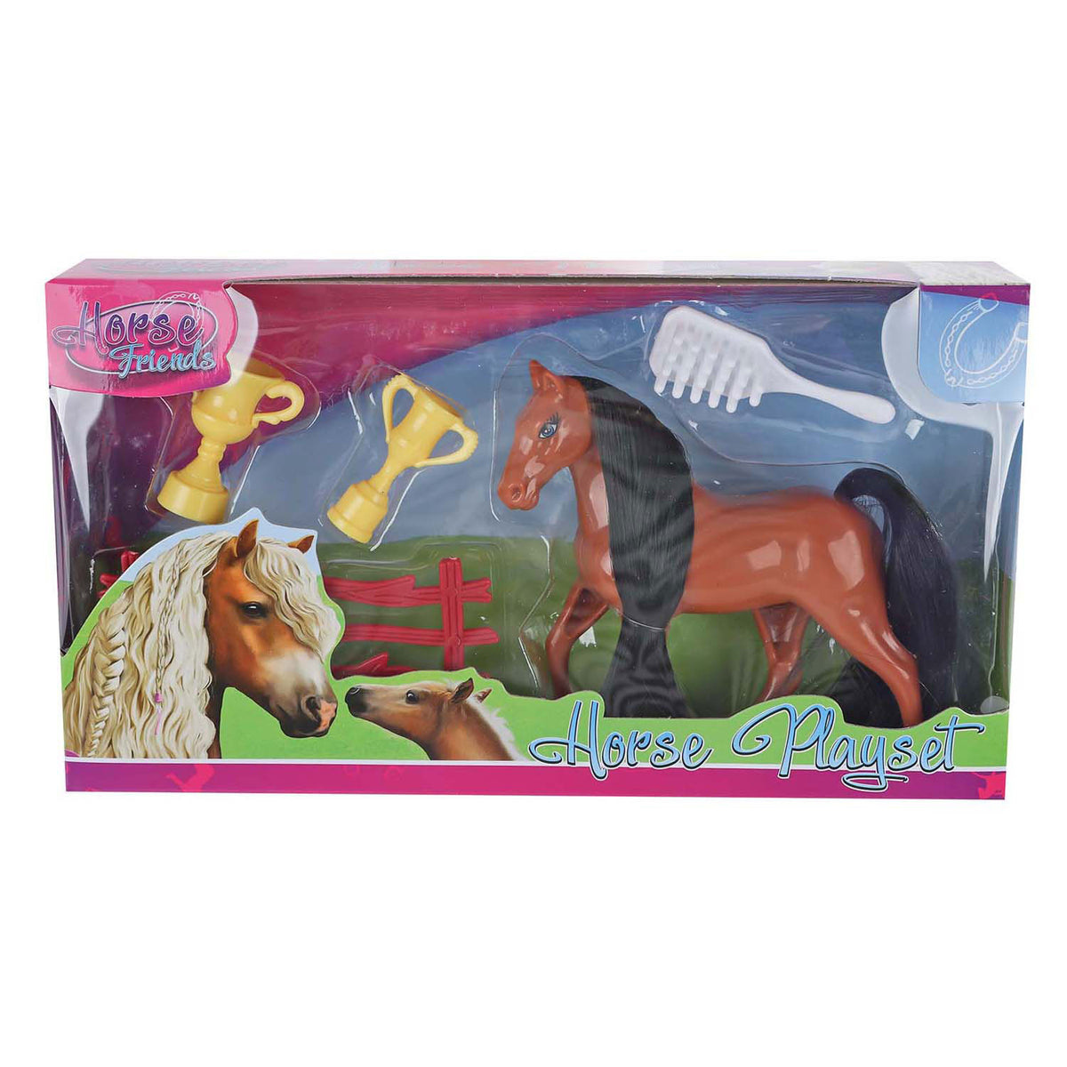 Horse Friends Speel Speel Higle avec des tasses