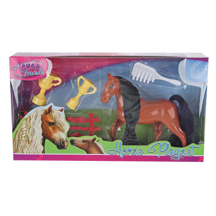 Horse Friends Speel Speel Higle avec des tasses