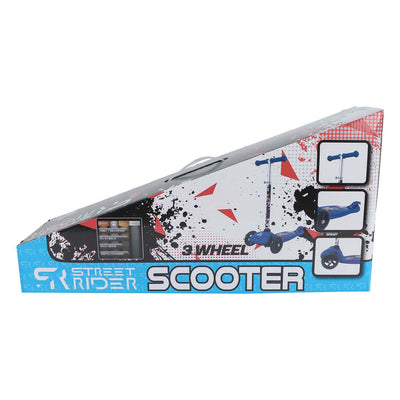 STOID RIDER 3-roues avec une direction réglable Direction ABEC 7 Bleu