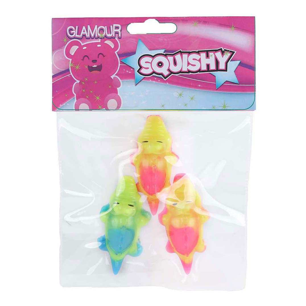 Squishy glamour, 3 pcs.