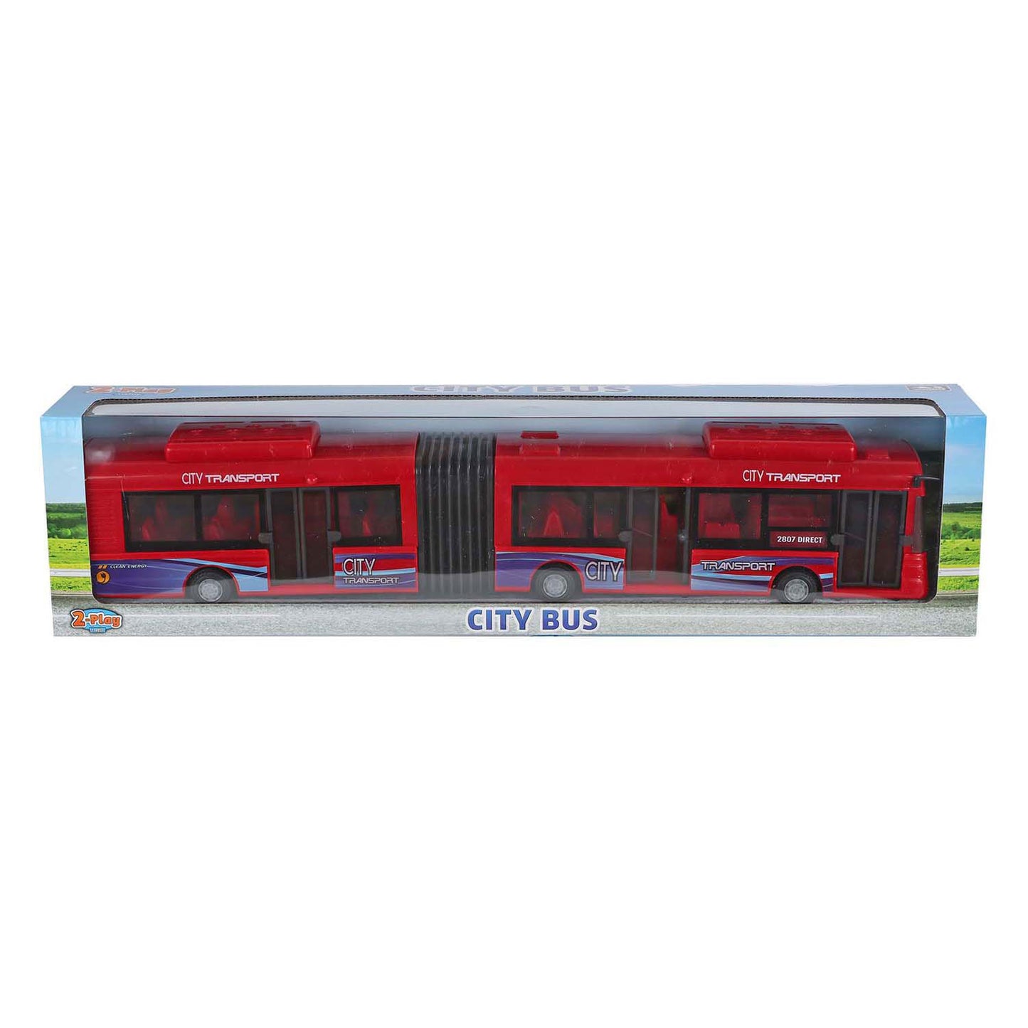 Bus articulé à 2 jeux, 39 cm