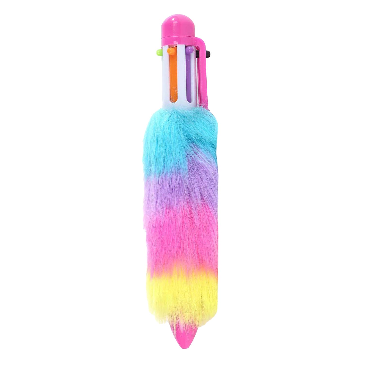 Stylo à bille multicolaire moelleux glamour