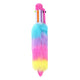 Stylo à bille multicolaire moelleux glamour