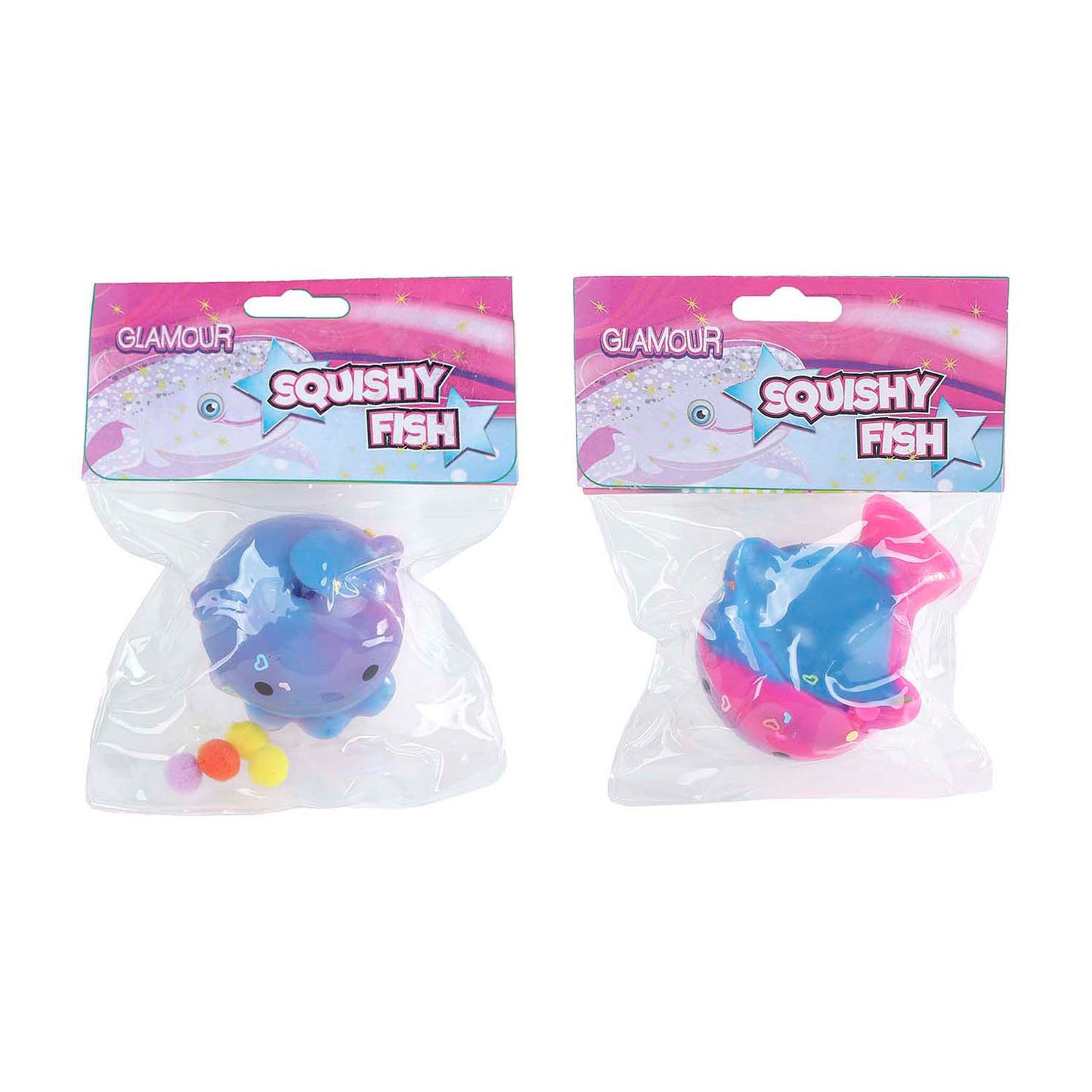 Squishy baleine glamour avec des paillettes