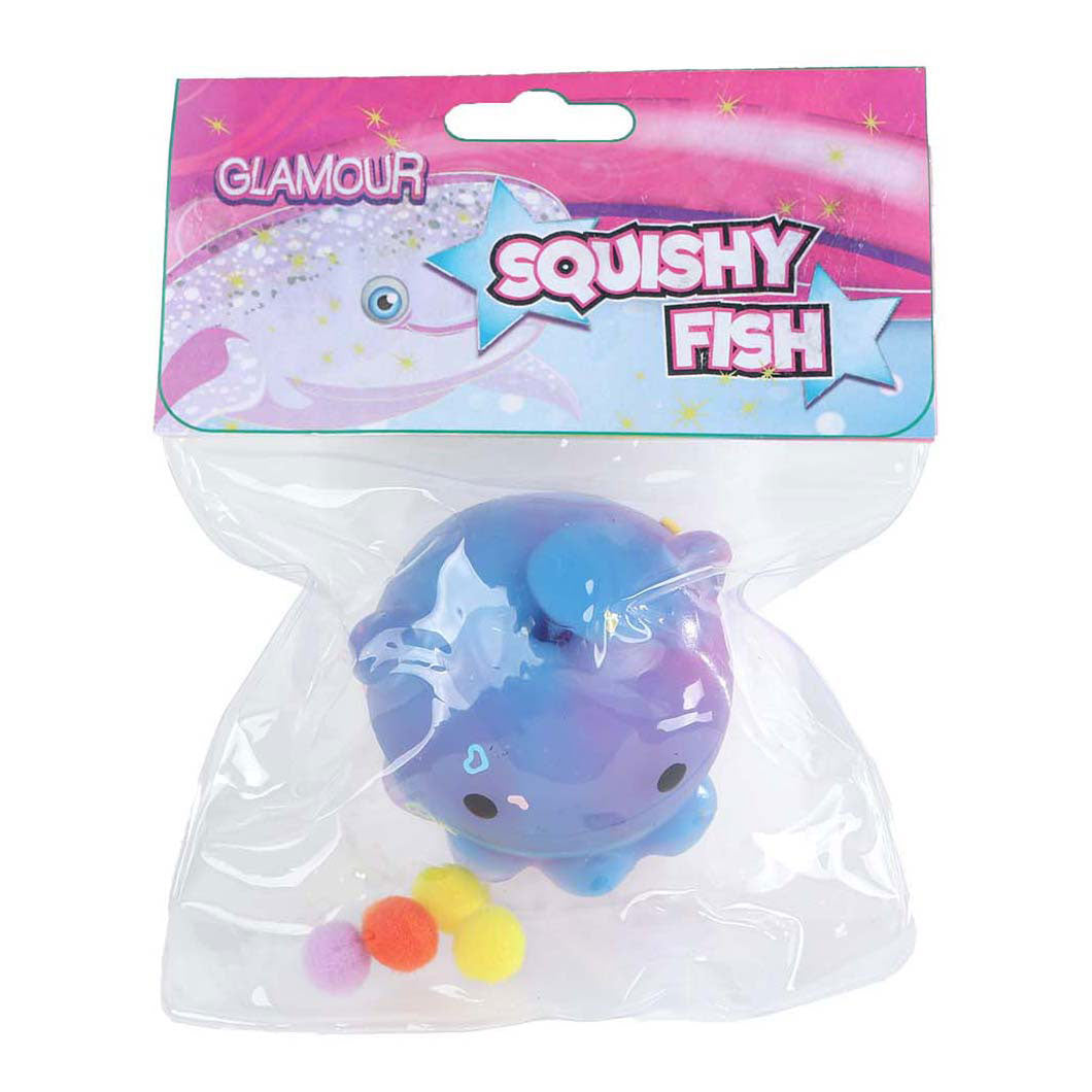 Squishy baleine glamour avec des paillettes