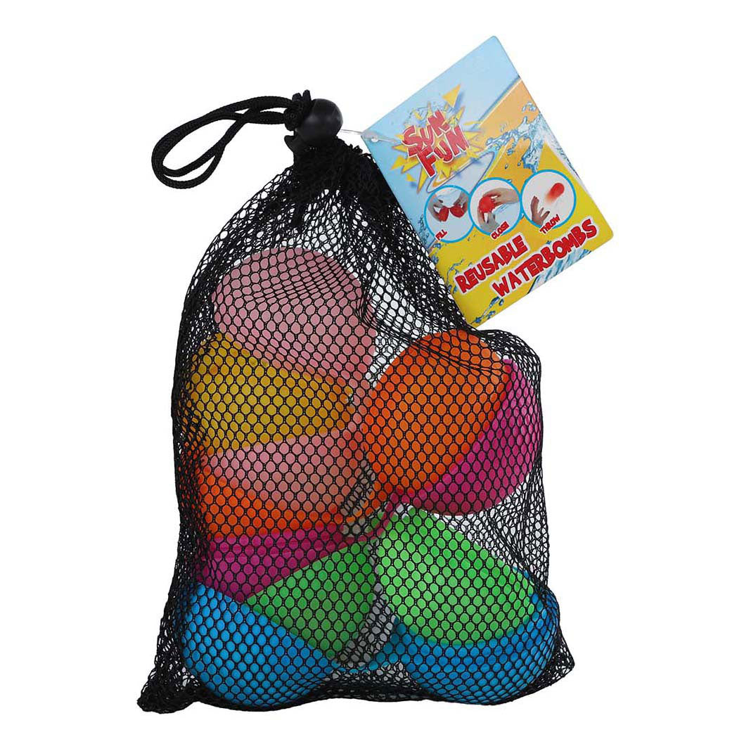 Sun Fun réutilisable Ballons d'eau 6cm, 6e.
