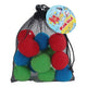 Sun Fun 12 Colored Balles Brouilles dans un sac de rangement, 6 cm