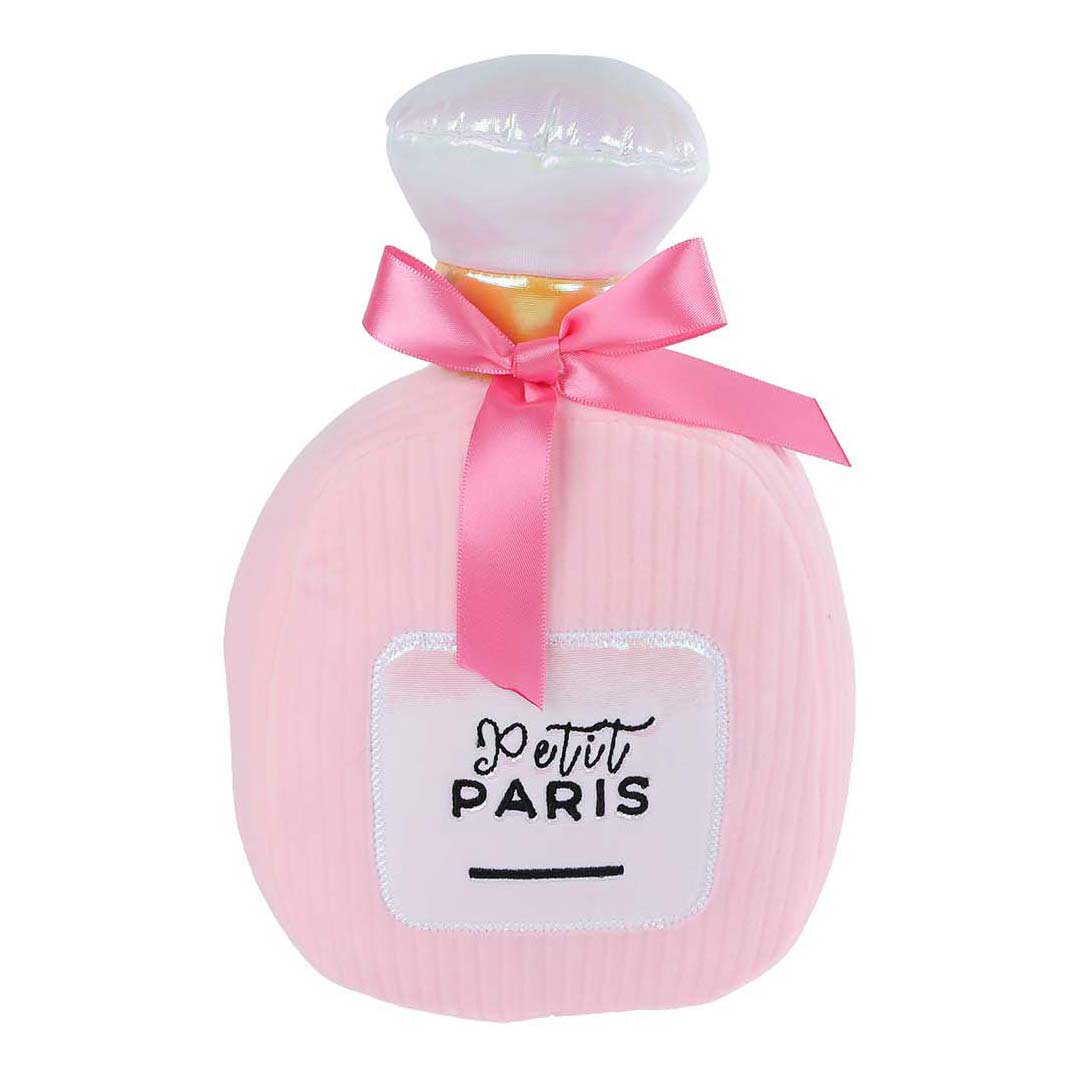 Peluche bouteille de parfum Glamour, 22 cm