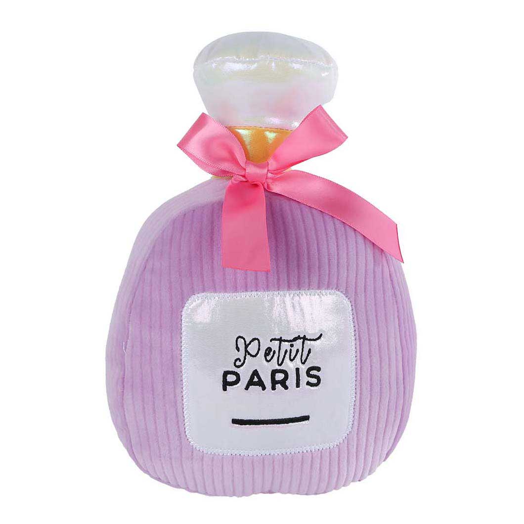 Peluche bouteille de parfum Glamour, 22 cm