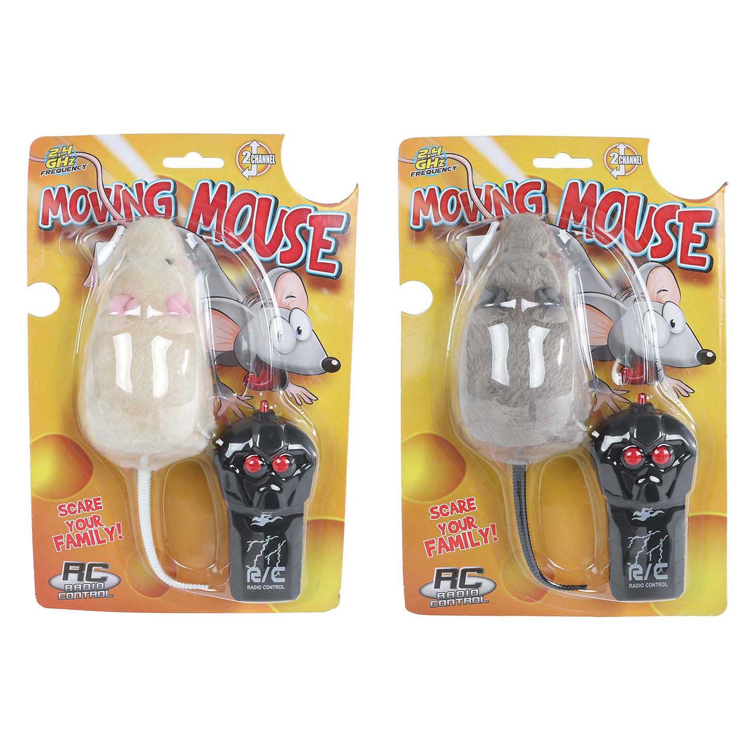 Souris RC avec télécommande, 15 cm