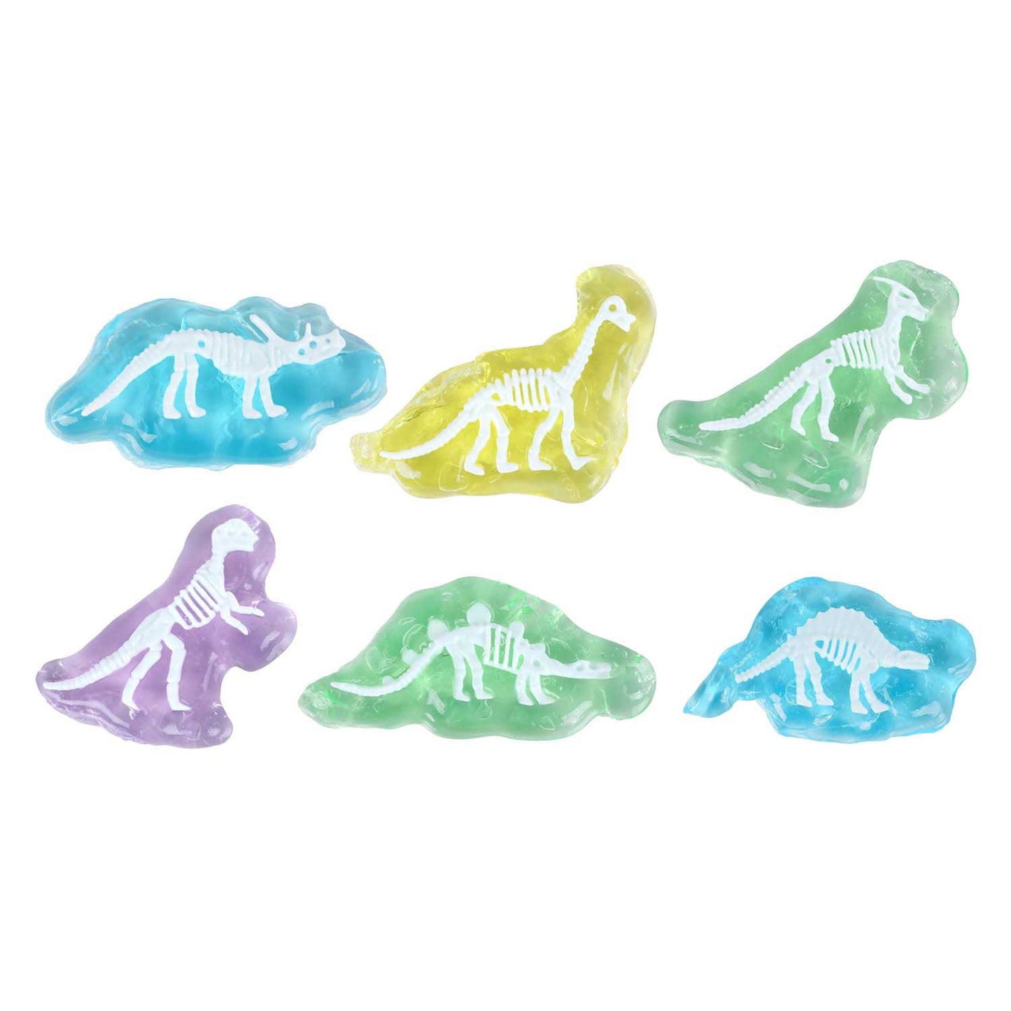 Squelette Dinoworld avec bave de dinosaure