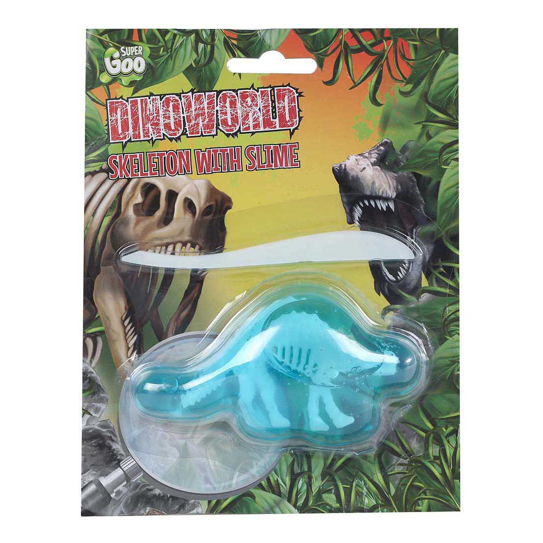 Squelette Dinoworld avec bave de dinosaure